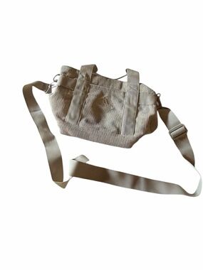 adidas Olive Green Crossbody Corduroy Mini Bag